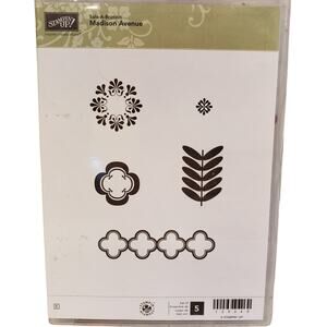 Stampin Up Madison Avenue Stamp Set Sale-A-Bration Used